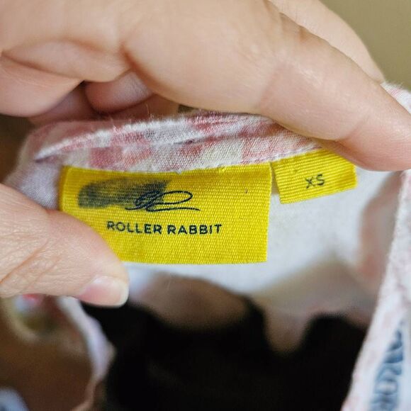 Roberta Roller Rabbit Cover-Up Tunic with Tassels - Picture 7 of 8